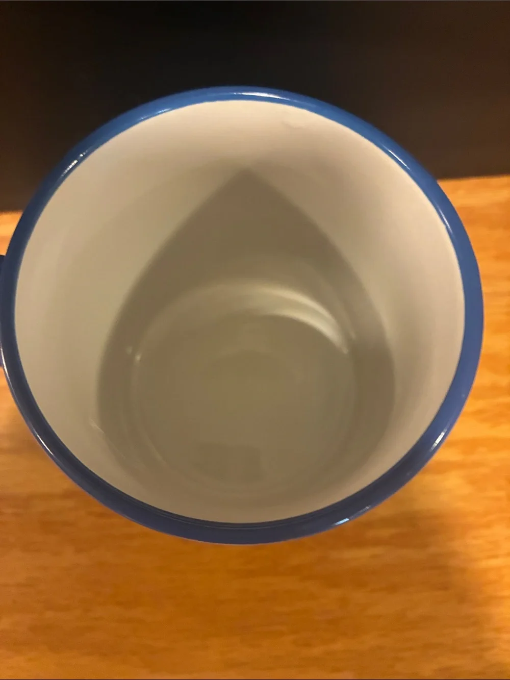 Oreo Branded Blue Ceramic Mug with Cookie Graphic